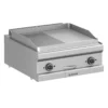 Elektrogrillplatte Serie 700 - 70/70 - ½ glatt, ½ gerillt- Tischgerät