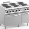 Elektroherd Dexion Lux-700 - 110/73 mit Elektrobackofen - 6 quadratische Kochfelder - 20,9 kW