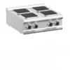 Elektroherd Dexion Lux 700 - 70/73 - Tischgerät - 4 quadratische Kochfelder- 10,4 kW