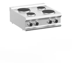 Elektroherd Dexion Lux 700 - 70/73 - Tischgerät - 4 runde Kochflächen - 8,2 kW