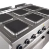 Elektroherd Serie 700 - 110/70 mit Elektrobackofen - 6 quadratische Kochfelder - 20,9 kW