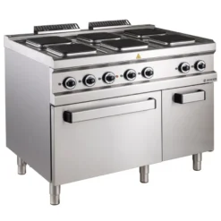 Elektroherd Serie 700 - 110/70 mit Elektrobackofen - 6 quadratische Kochfelder - 20,9 kW