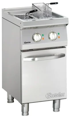 Elektro-Standfritteuse mit 2x9 Liter Becken aus der Serie 700