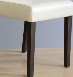 Esszimmerstühle Bolero Kunstleder creme - 2 Stück