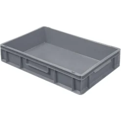 Euro-Stapelbehälter 600x400 mm, grau - 120 mm