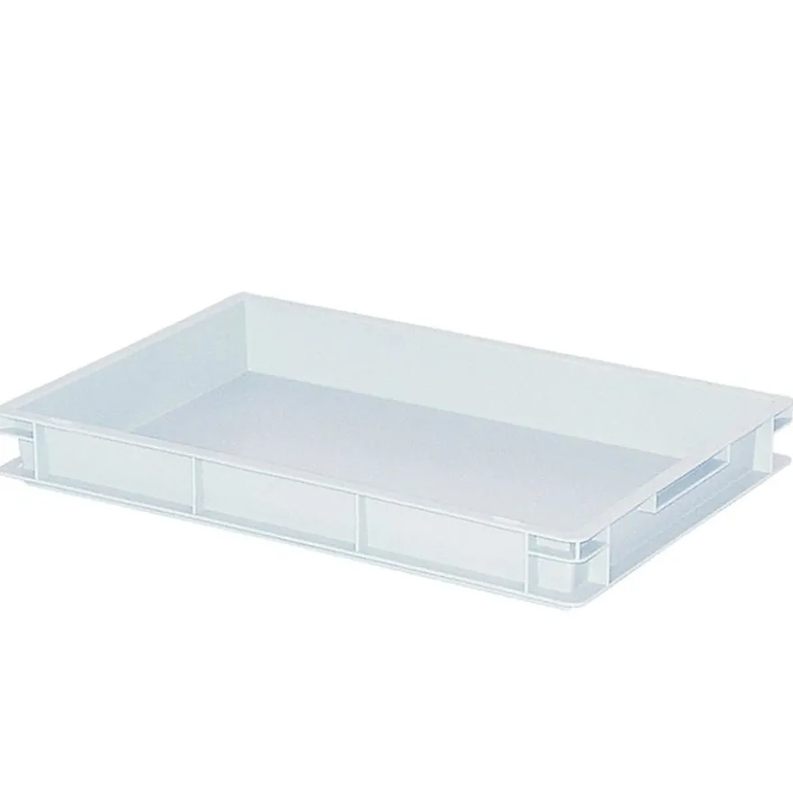 Euro-Stapelbehälter 600x400 mm, weiß -75 mm