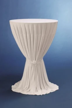 Event Stehtischhusse, 100% Polyester, ohne Fußtaschen, gelb