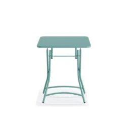 Feros Breeze Bistro Klapptisch Metall – Blau