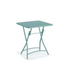 Feros Breeze Bistro Klapptisch Metall – Blau