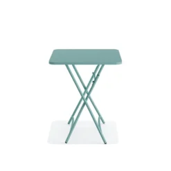 Feros Breeze Bistro Klapptisch Metall – Blau