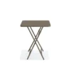 Feros Breeze Bistro Klapptisch Metall – Cappuccino