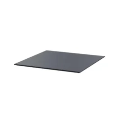 Feros Infinity Tripod Terrassentisch Schwarz frame + Schwarz HPL 70x70 cm