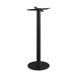 Feros Urban Stehtisch Schwarz frame +Schwarz HPL Ø70 cm
