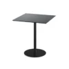 Feros Urban Terrassentisch Schwarz gestell + Schwarz HPL 70 x 70 cm