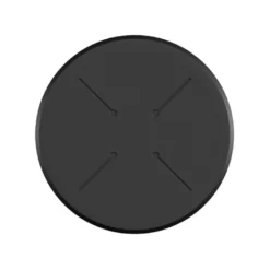 Feros Urban Terrassentisch Sand frame +Schwarz HPL Ø70 cm