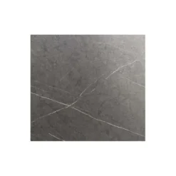 Feros X Cross Terrassentisch Sand gestell + Midnight Marble HPL 70x70 cm