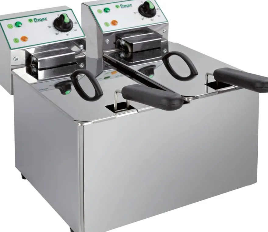 FIMAR Doppelfritteuse FR44N - 4 + 4 L
