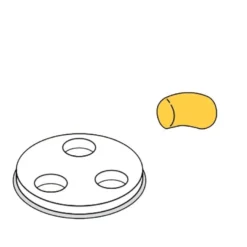 Fimar Nudelformscheibe Gnocchi 50
