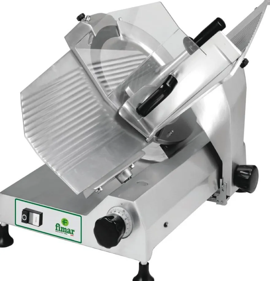 FIMAR Schräge Aufschnittmaschine H370 mm, für kalten Aufschnitt, Käse & Fleisch