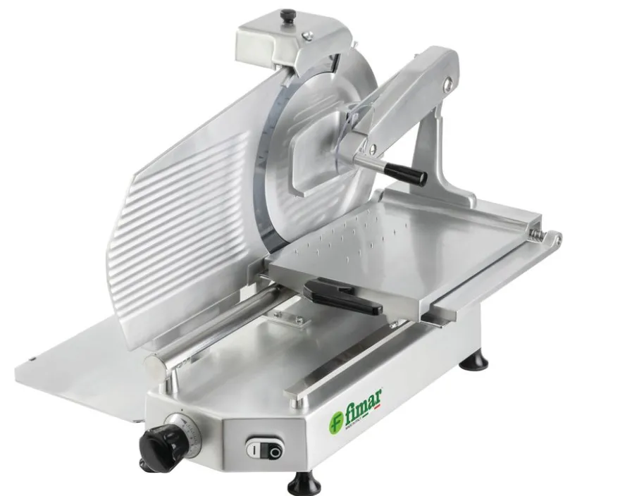 FIMAR Vertikale Aufschnittmaschine K300 mm, für kalten Aufschnitt, Käse & Fleisch