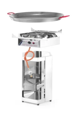 Fiësta 800 Gasgrill mit Paellapfanne 800 mm