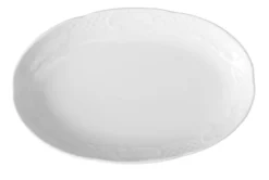 Flora Platte oval Porzellan 320x230x40 mm