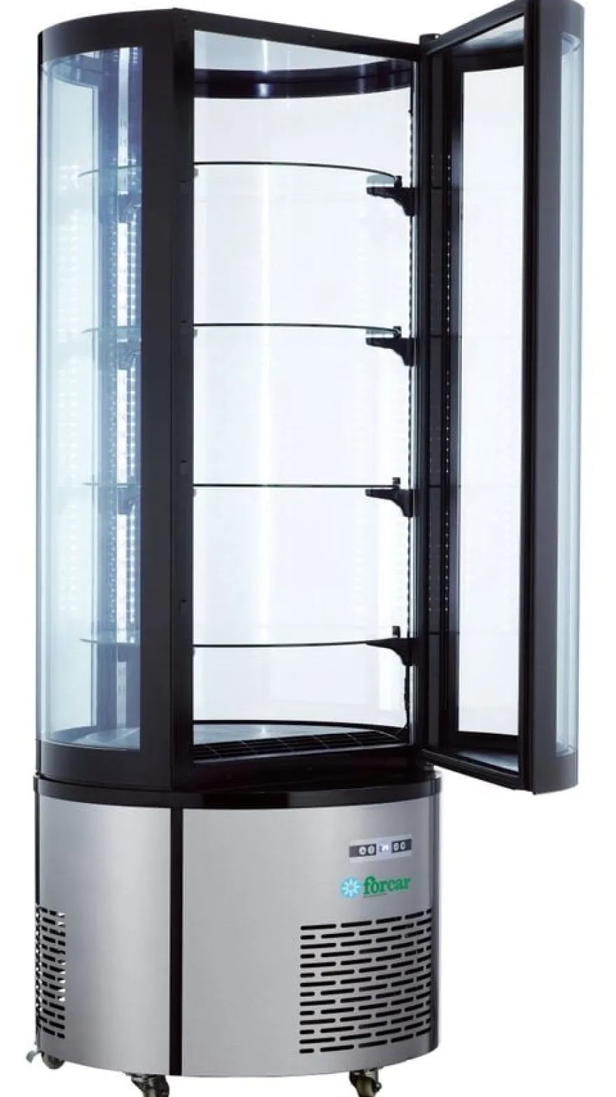 FORCAR Kuchenvitrine ARC400RC 400 Liter, LED-Beleuchtung