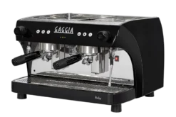 Gaggia Milano Siebträgermaschine RUBY PRO 2 2-Gruppig, 5L Wassertank, schwarz, inkl. Aufstellung