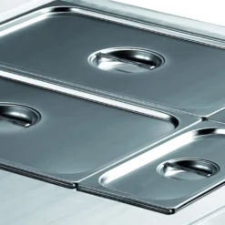 Gas Bain-Marie Serie 600 - 60/60 - GN 1/1+1/4+1/4 - Tischgerät - 5 kW