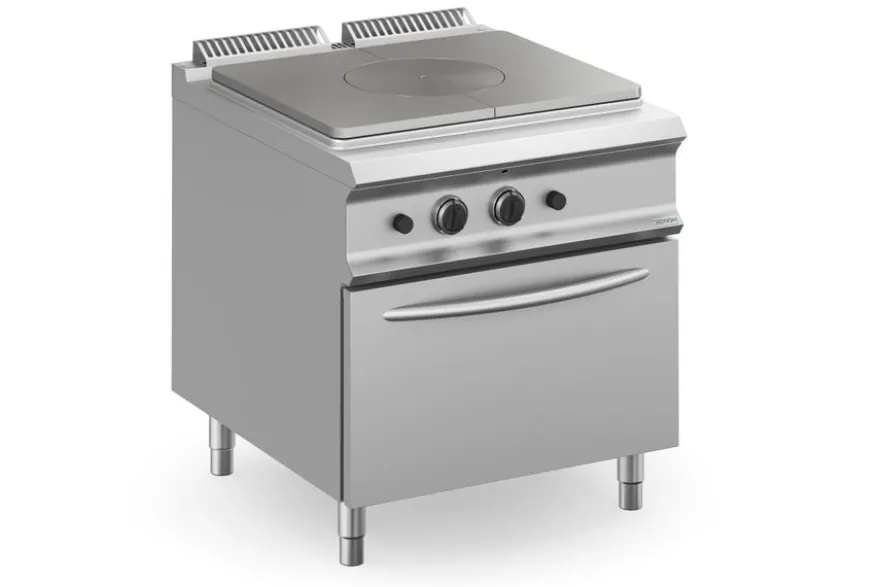 Gas-Glühplatte Dexion Lux 980 - 80/90 mit Gasbackofen - 19 kW