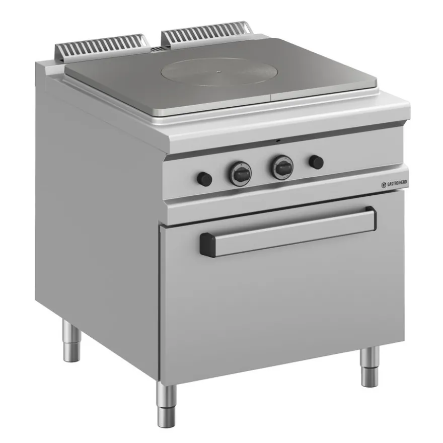 Gas-GlühplatteSerie 900 - 80/90 mit Gasbackofen