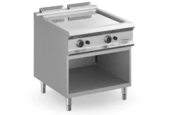 Gasgrillplatte Dexion Lux 980 - 80/90 - glatt, verchromt - 18,4 kW