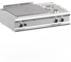 Gas-Grillplatte Dexion Lux 700 - 100/73 - Tischgerät - 24 kW