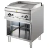 Gasgrillplatte Serie 700 - 70/70 - ½ glatt, ½ gerillt