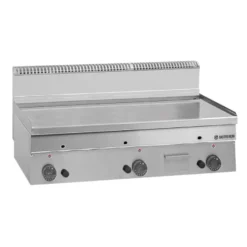 Gas-Grillplatte Serie 600 - 100/60 - glatt, verchromt - Tischgerät - 15,3 kW