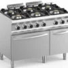 Gasherd Dexion Lux 700 - 100/73 mit Elektrobackofen - 6 Kochstellen - 33 kW