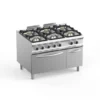 Gasherd Dexion Lux 980 - 120/90 mit Elektrobackofen - 4 Kochstellen - 33 kW