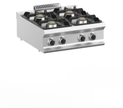 Gasherd Dexion Lux 700 - 70/73 Tischgerät - 4 Kochstellen - 28 kW