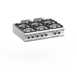 Gasherd Dexion Lux 980 - 120/90 - Tischgerät - 4 Kochstellen - 33 kW