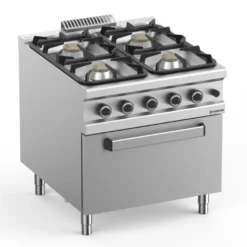 GasherdSerie 900 - 80/90 mit Gasbackofen - 4 Kochstellen - 43 kW