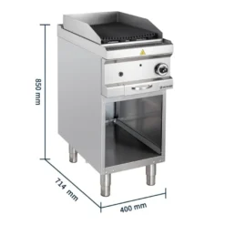 Gas-Lavasteingrill Serie 700 - 40/70