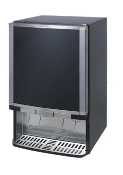 Gastro-Cool BIB30 Bag-in-Box-Dispenserkühlschrank 3x 10 Liter schwarz, 3 verschiedene Getränke