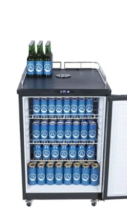 Gastro-Cool BK160 Bierkühler 150 Liter auf Rollen, für KEG Fässer bis 50 Liter