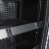 Gastro-Cool DC130 Getränkekühlschrank Slim ECO STAR 150 Liter schwarz/schwarz, LED, super sparmsam