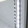 Gastro-Cool DC280 Getränkekühlschrank 229 Liter mit Werbedisplay schwarz/weiß, LED