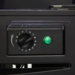 Gastro-Cool DC280 Getränkekühlschrank 229 Liter mit Werbedisplay schwarz/weiß, LED