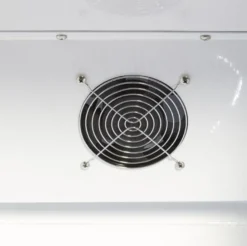 Gastro-Cool DC280 Getränkekühlschrank 229 Liter mit Werbedisplay schwarz/weiß, LED