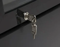 Gastro-Cool DC130 Getränkekühlschrank Afri-Cola 150 Liter schwarz/schwarz, LED