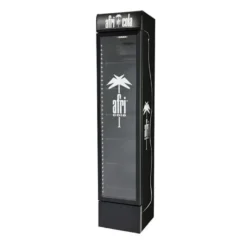Gastro-Cool DC130 Getränkekühlschrank Afri-Cola 150 Liter schwarz/schwarz, LED