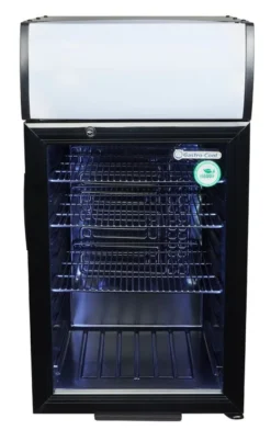 Gastro-Cool DC50 Getränkekühlschrank 52 Liter mit Leuchtaufsatz